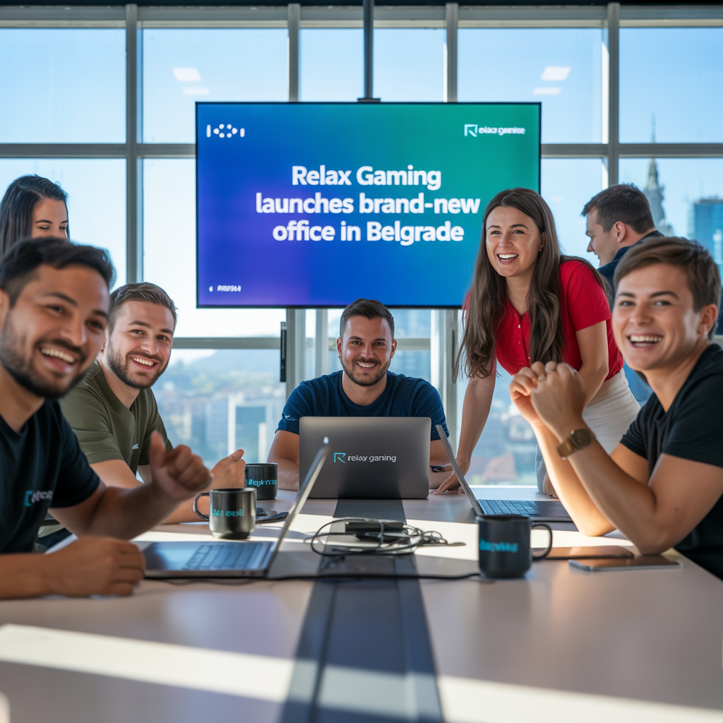 Relax Gaming has a new office in Belgrade