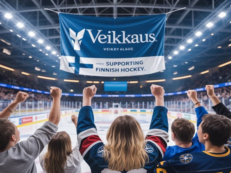 Veikkaus Secures Long-Term Sponsorship Deal with Ice Hockey League