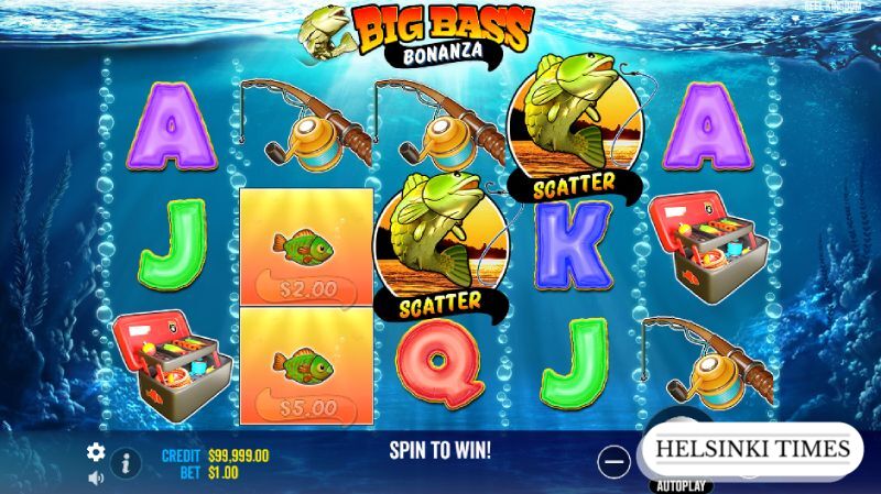 Big Bass Bonanza slots in pokies casino