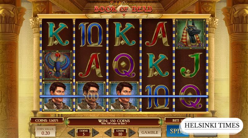 Book of Dead pokies in online casino