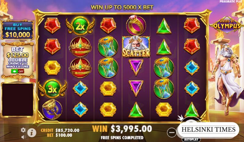 Gates of Olympus slots at online casino
