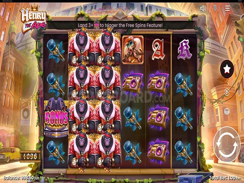 Henry the Ape slot