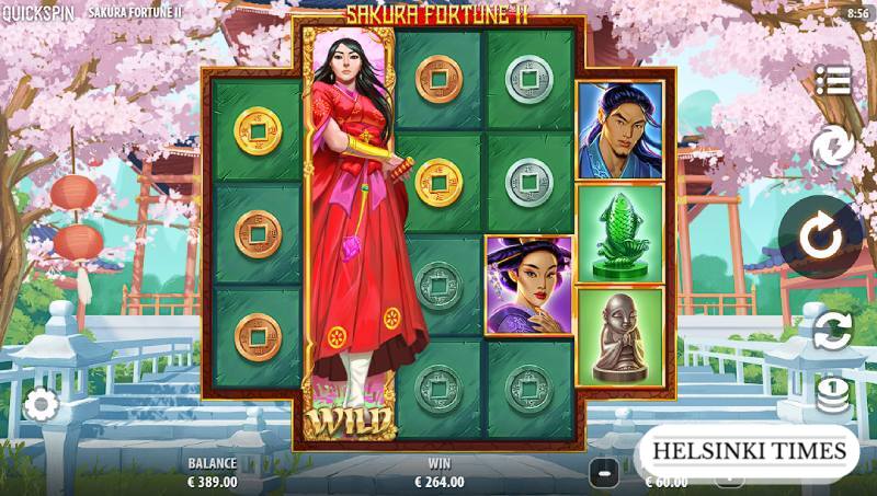 Sakura Fortune 2 slots in casino online