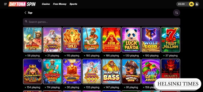 Play at Non GamStop Casinos with £10 Deposit