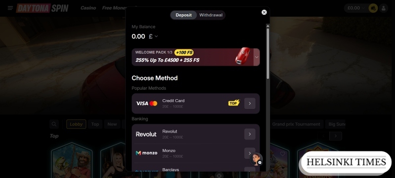 Make €10 Deposit at online casino Not on GamStop