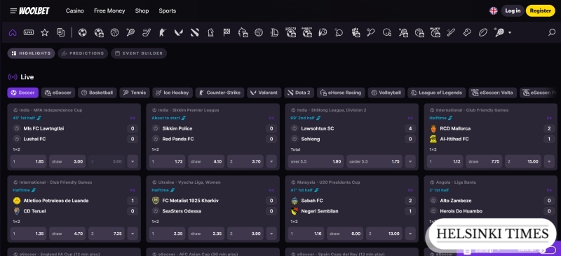 Woolbet Screenshot
